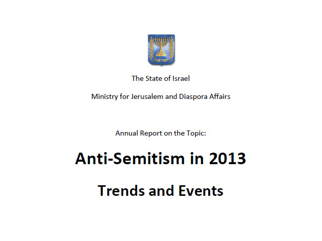 Anti-Semitism in 2013: Trends and Events